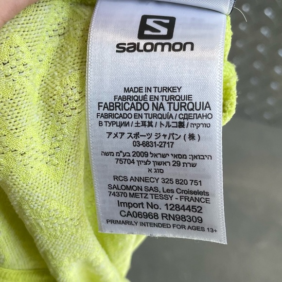 salomon elevated seamless running tech shirt advancedskin dry reflective medium - Picture 11 of 15